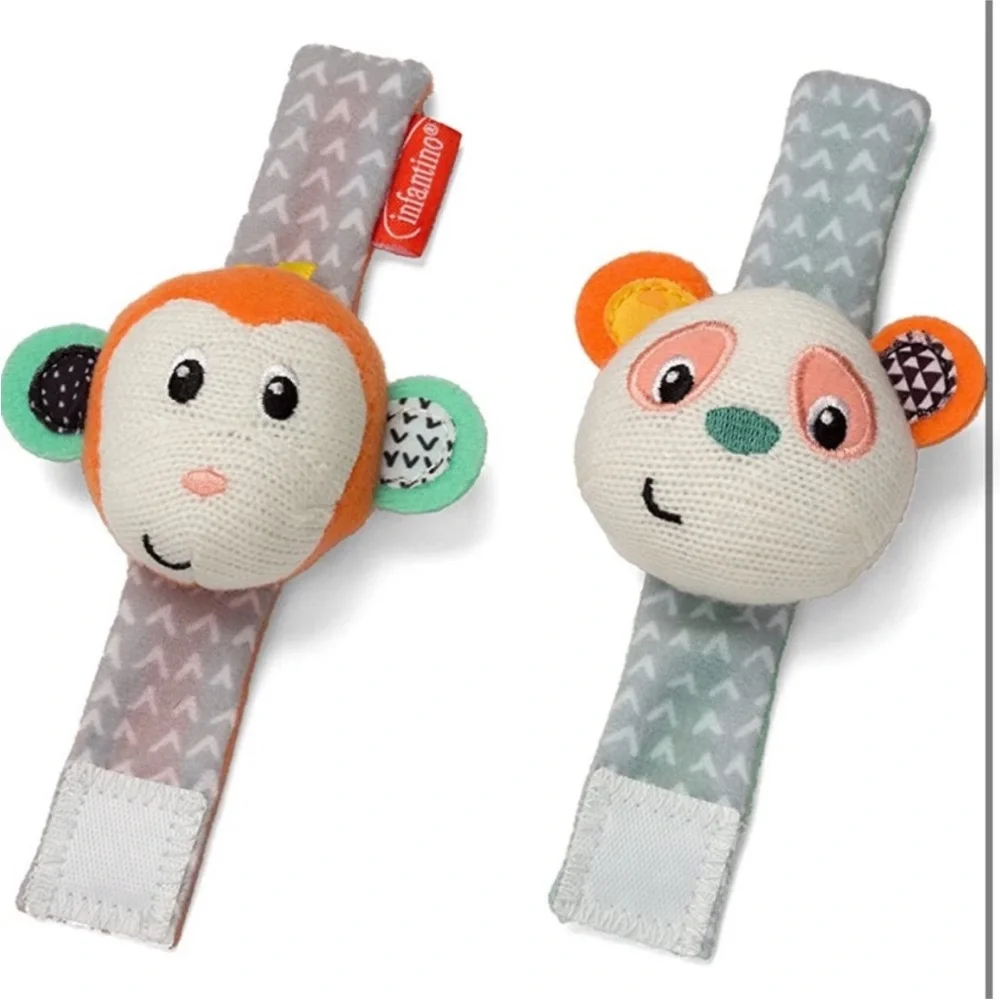 Infantino Animal Friends Rattle Set - Picture 2 of 12